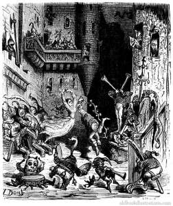 who left the drawbridge down?